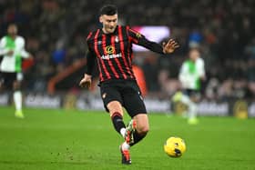 Preston North End look set to face Kieffer Moore. He is closing in on a move to Ipswich Town who PNE play next. (Image: Getty Images)