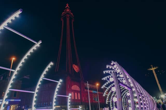 Blackpool at night (Credit: Claire Walmsley Griffiths)