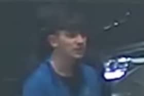 Officers want to speak to this man following an assault at Lancaster railway station (Credit: British Transport Police)