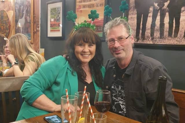 Coleen Nolan with Michael Jones on St Patrick's Day in 2022. Credit: @coleen_nolan
on Instagram