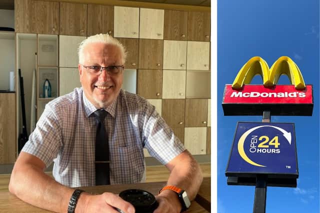 Nigel Dunnington is the franchise owner of 18 McDonald's across Lancashire. Credit: National World and Getty
