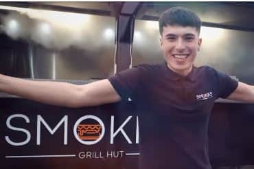 Aaron Millar at the Smokies van