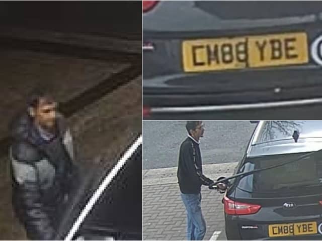 Officers want to speak to his man following a number of fuel thefts (Credit: Lancashire Police)