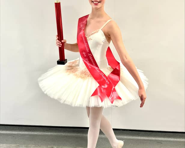 The 13-year-old has been selected to represent England at the Dance World Cup. 