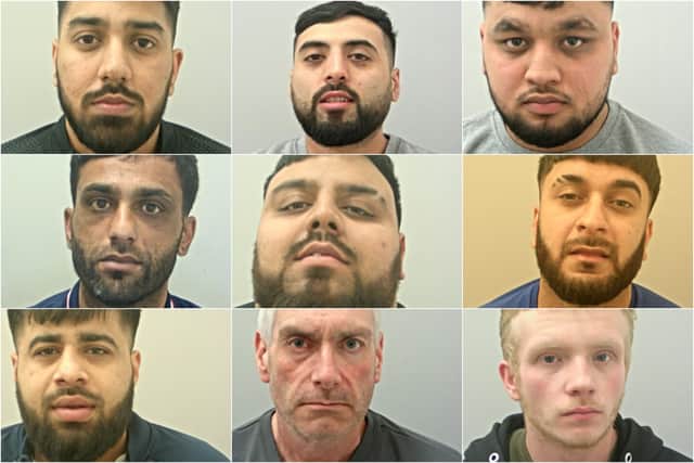 Hussain's co-conspirators were jailed for nearly 50 years last year (Credit: Lancashire Police)