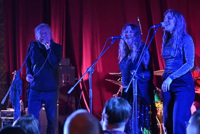 Led Zeppelin's Robert Plant jams with John Bonham's sister at Blackpool festival