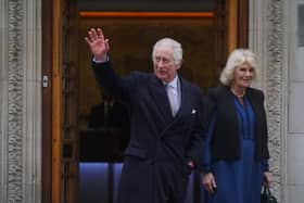 The King has been diagnosed with a form of cancer, Buckingham Palace has announced (Credit: Victoria Jones/PA Wire)