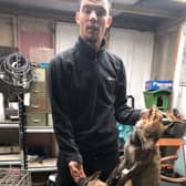 Dane Crawford has been jailed for  30 months for a ‘portfolio’ of animal cruelty offences against a fox and his own pet dogs.