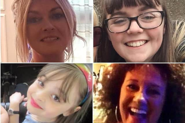 Michelle Kiss, Georgina Callander, Saffie Roussos and Jane Tweddle
