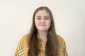 Chloe from Chorley, pictured, says she struggled for three years to secure employment. 