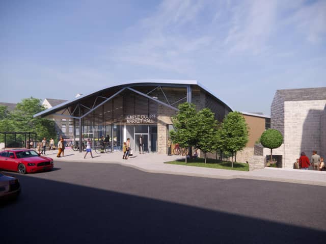 A look at what the Bacup Market redevelopment will look like.