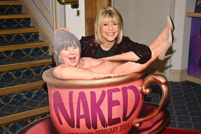 Ruth Langsford was there to support Coleen Nolan as the Blackpool-born star embarked on her first ever UK tour