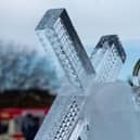 An ice sculpture at the Fylde Ice Festival in Kirkham. Photo: Kelvin Lister-Stuttard