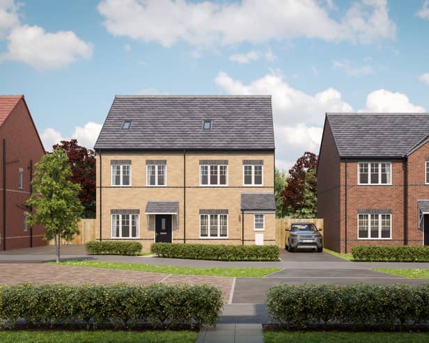 Avant Homes has exchanged contracts on 20-acres in Great Eccleston (CGI indicative of proposed house types)