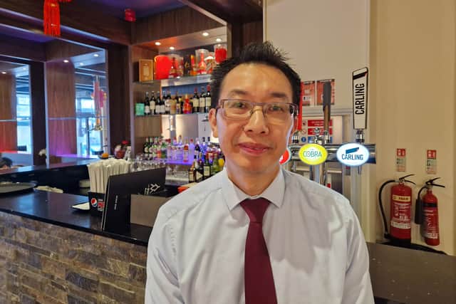Stephen Chan, the manager at Publi Oriental BBQ