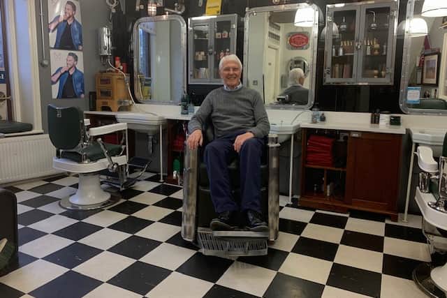 Tony Winder in Anthony & Patricia, a salon he opened in 1967.