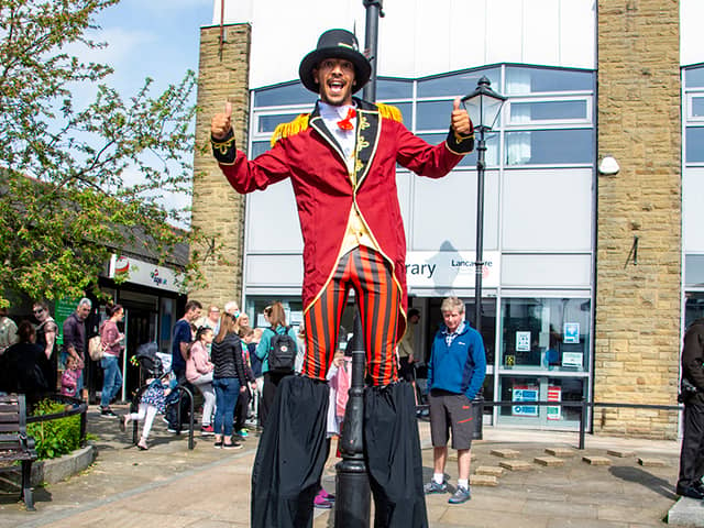Just one of the many performers who will be at the Colne Easter events.