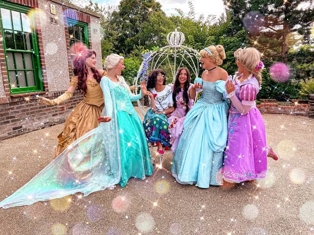 Six popular princess characters who attend 'Once Upon A Fairy-tale Ball'.