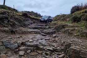 The car seized at Rivington