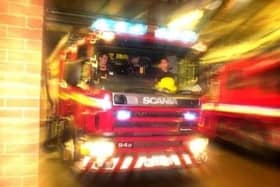Firefighters were called to a blaze in Penwortham