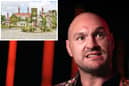 Morecambe based Tyson Fury viewed the picture Isle of Man mansion at the end of last year. Credit: Chrystals estate agents and Getty