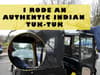 Watch video: Reporter goes for a ride in an authentic Indian Tuk-Tuk