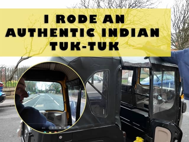 Watch video: My ride in an Indian tuk-tuk