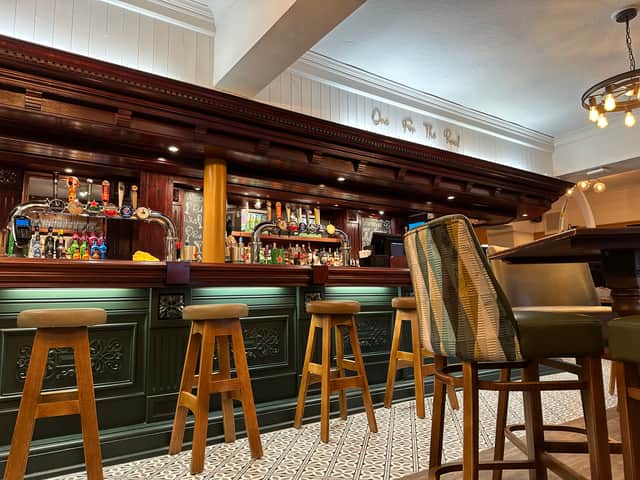 A look inside the newly renovated pub.
