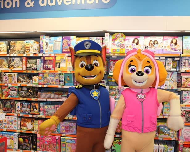 Paw Patrol star Skye is coming to The Entertainer in Preston this weekend.