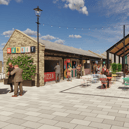 A closer look at what Haslingden Market will look like after its major refurbishment.