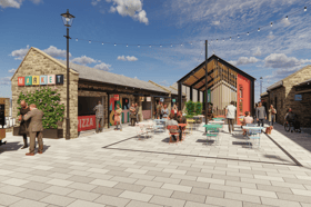 A closer look at what Haslingden Market will look like after its major refurbishment.