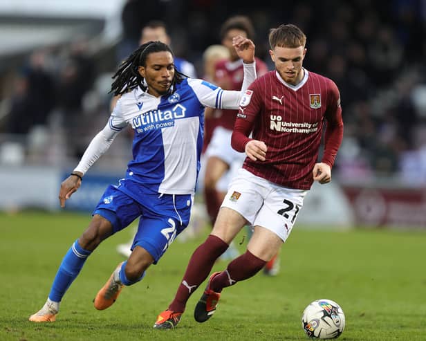Marc Leonard is currently on loan at Northampton Town from Brighton. He is attracting interest from Preston North End among other Championship clubs. (Image: Getty Images)