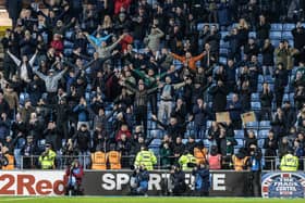 More than a 1,000 Preston North End supporters made the trip to Coventry City on Friday. The Lilywhites have a respectable average away following in the Championship. (CameraSport - Andrew Kearns)