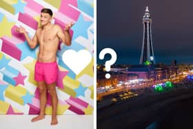 The identity of Love Island star's Blackpool based ex-girlfriend has been revealed. Credit: ITV/Getty