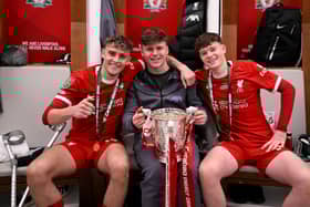Bobby Clark and Liverpool team mates