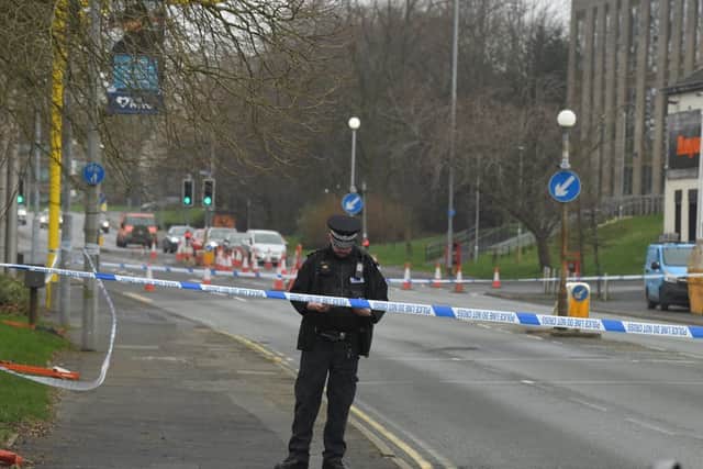 Police were called to reports of a firearms discharge in the vicinity of London Road (Credit: Neil Cross)