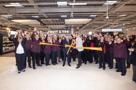 The opening of the new Southport Sainsbury's