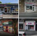 A collage of the stores that need hygiene improvement.