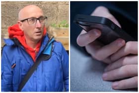 James Murray from Leyland was stung by Predator Exposure and confronted in Leeds while trying to meet a 13-year-old. (Pic by Predator Exposure / National World)