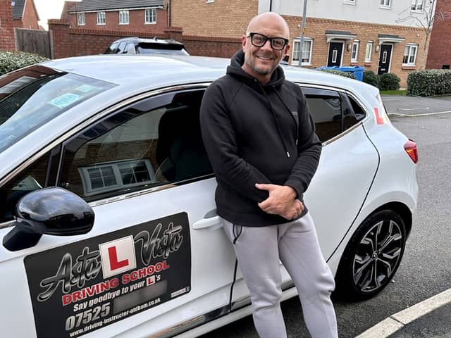 Jason Horsfield, 54, runs a TikTok account where he dishes out tips and tricks for new drivers.