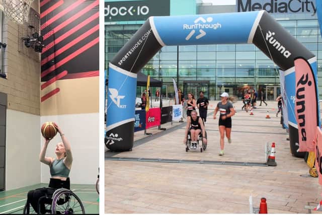 Becca has completed 5ks and plays wheelchair basketball for Lancaster Bulldogs