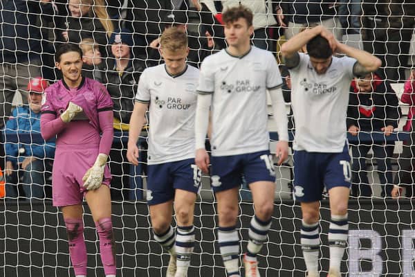 There was disappointment all round today as Preston North End suffered a 2-1 defeat at the hands of Stoke