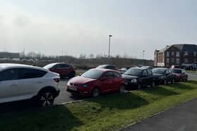 The parked cars are causing a nuisance for Buckshaw residents.