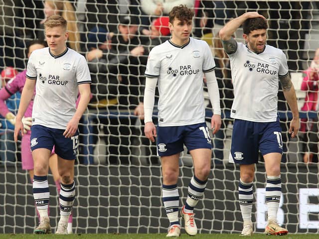 Preston North End suffered a 2-1 defeat to Stoke City on Saturday. The Lilywhites are making a late push for the play-offs. (Image: CameraSport - Rich Linley)