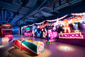 A first look at Showtown, Blackpool's new museum of fun and entertainment.