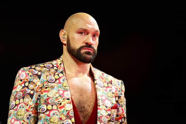 Tyson Fury has been named the nation's favourite for Sports Personality of the Year