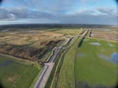 The final phase of construction on the new M55 to Heyhouses Link Road in Fylde is underway