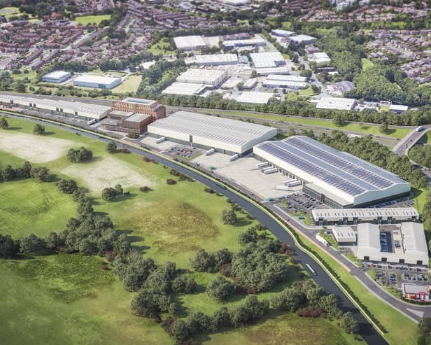 Costa Coffee, Greggs and Central Co-Op will be taking space at the new £220m Botany Bay Business Park (Pictures by FI Real Estate Management)