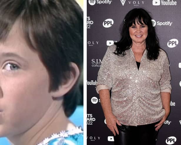 Left: Coleen Nolan on the Cliff Richard Show back in the 70s (credit: ITV). Right: pictured in 2022 (credit: PA)