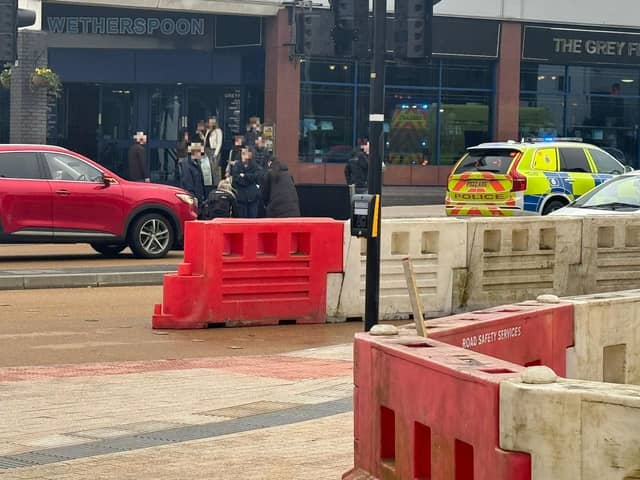 Pedestrian was 'struck by vehicle' near on the A59 Ring Way near the Wetherspoons pub in Preston